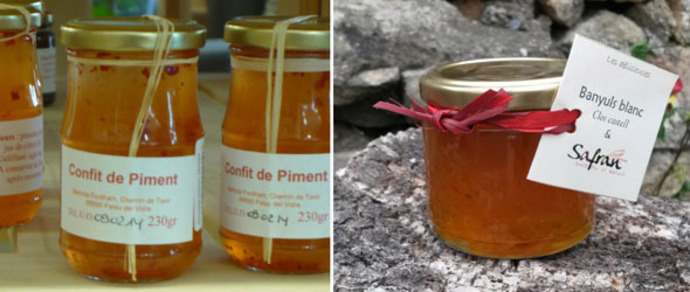 Chutneys et Confits de vin